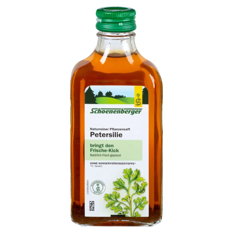 Schoenenberger Naturreiner Pflanzensaft, Petersilie, 200 ml