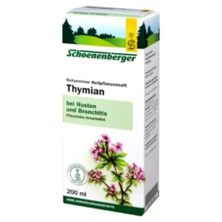 Schoenenberger Naturreiner Heilpflanzensaft Thymian, 200 ml