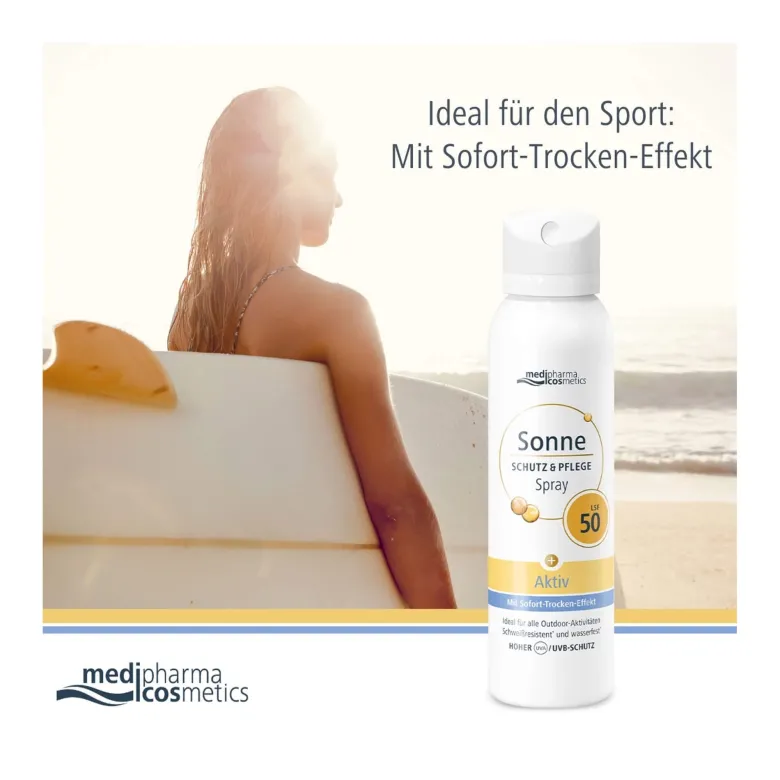 Schutz & Pflege Aktiv-Aerosol-Spray LSF 50, 150 ml