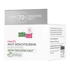 Sebamed Akut Gesichtscreme Urea 5% parfümfrei, 50 ml