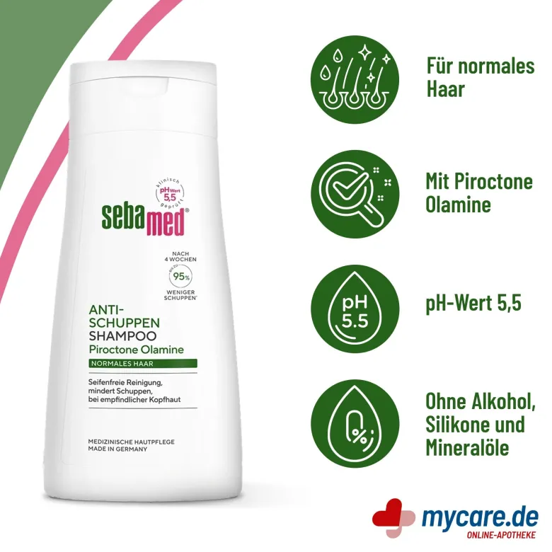 Sebamed Antischuppen Shampoo, 200 ml