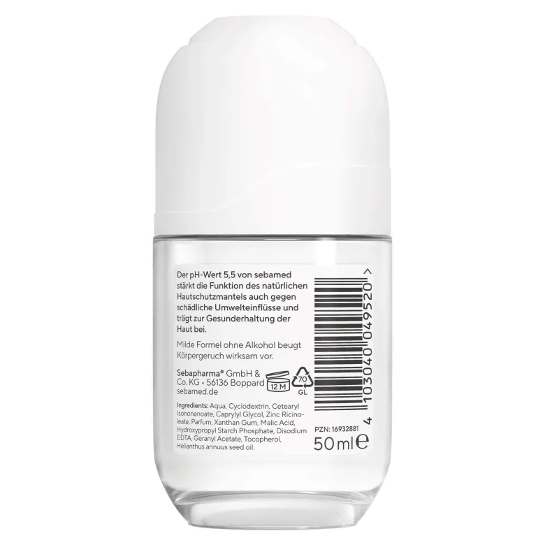 Sebamed Balsam Deo Sensitive Roll-On, 50 ml