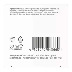Sebamed Hautberuhigende Gesichtscreme, 50 ml