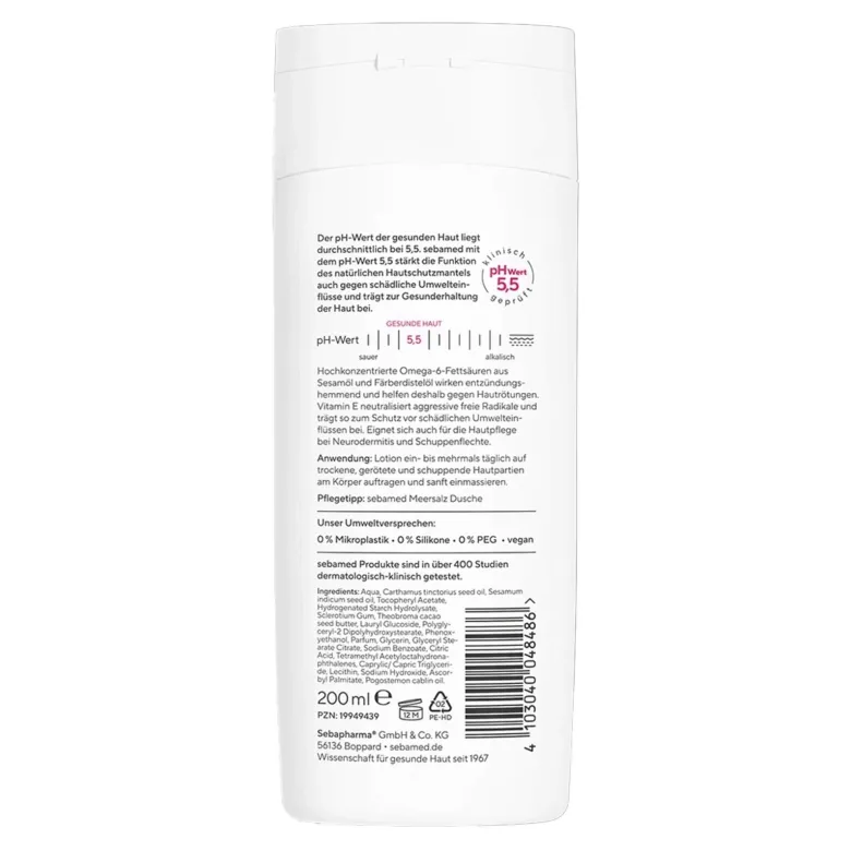 Sebamed Intensiv Lotion Omega 12%, 200 ml