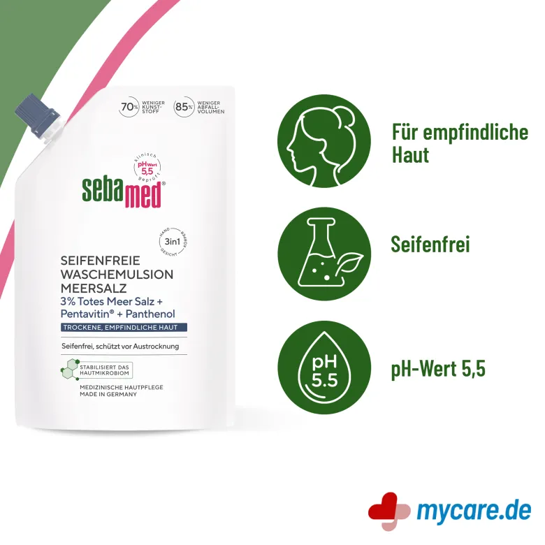 Sebamed Meersalz Wasch-Emulsion, 400 ml