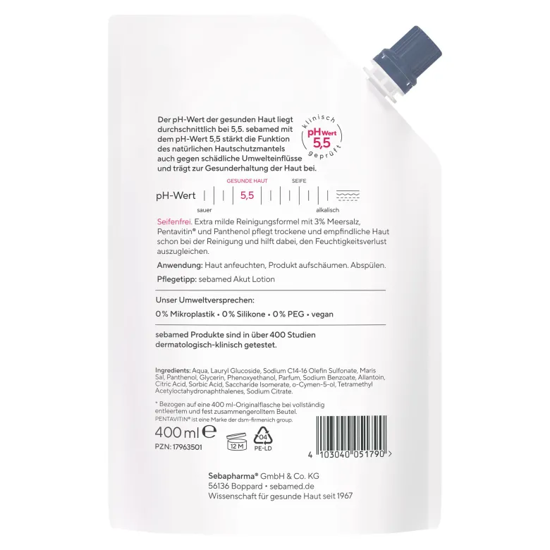 Sebamed Meersalz Wasch-Emulsion, 400 ml