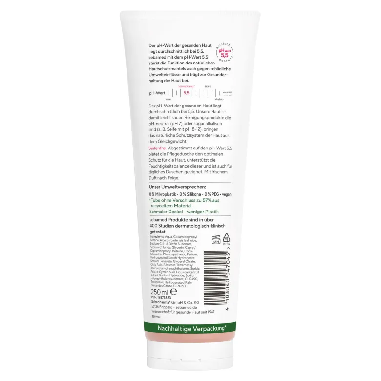 Sebamed Pflegedusche Feige, 250 ml