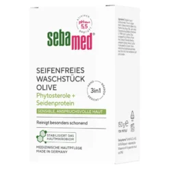 Sebamed Seifenfreies Waschstück Olive, 150 g