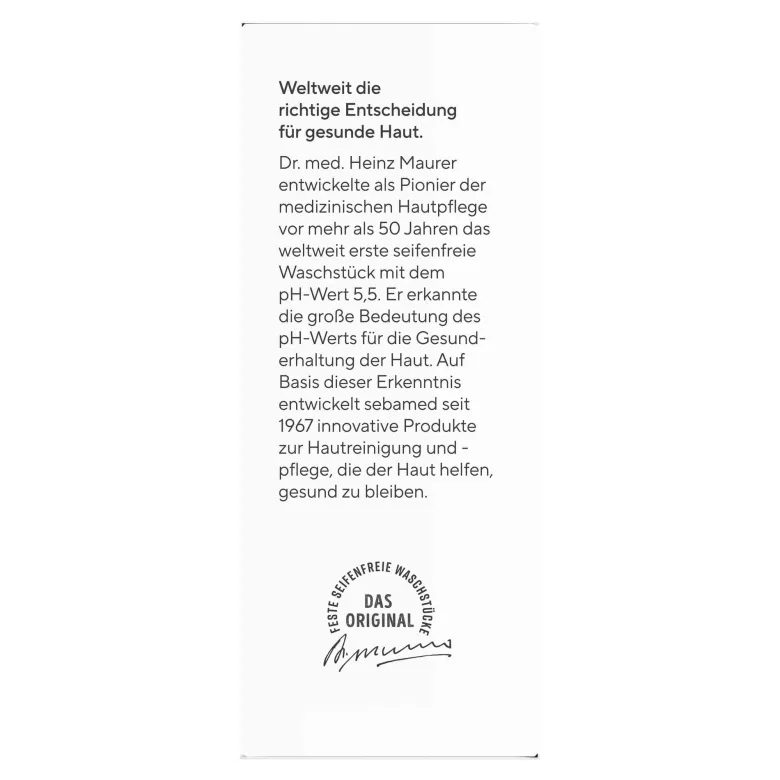 Sebamed Seifenfreies Waschstück Olive, 150 g