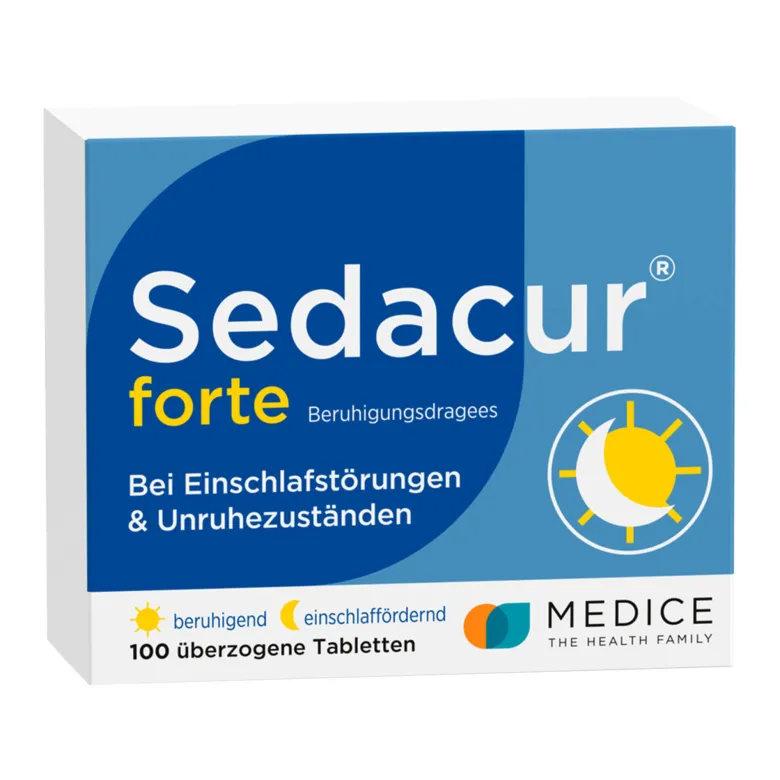 Sedacur forte Beruhigungsdragees, 100 St