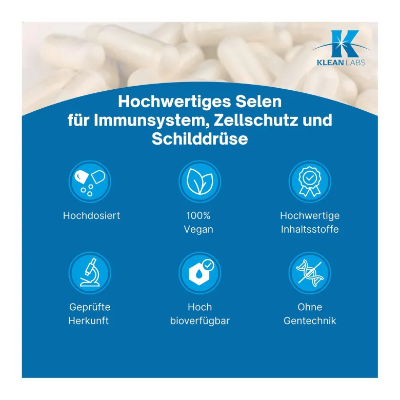 Selen 200 µg Kapseln, 100 St