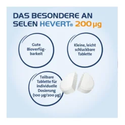 Selen Hevert 200 µg Tabletten, 100 St