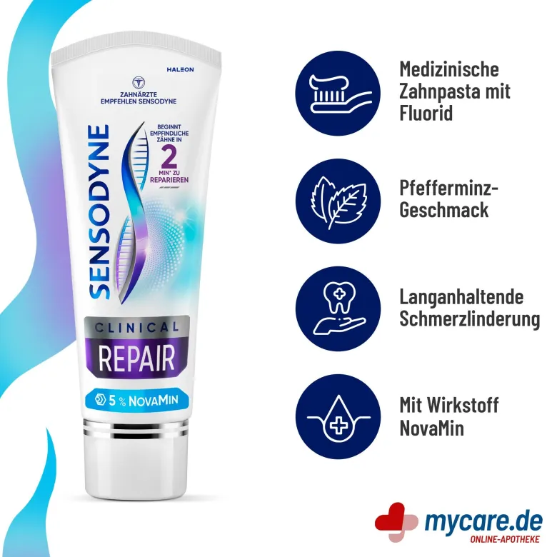 Sensodyne Clinical Repair Zahnpasta, 75 ml