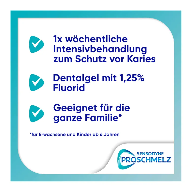 Sensodyne ProSchmelz Fluorid Gelee, 25 g