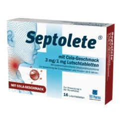 Septolete Cola 3 mg / 1 mg Lutschtabletten, 16 St