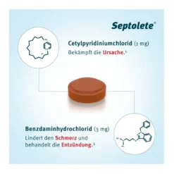 Septolete Cola 3 mg / 1 mg Lutschtabletten, 16 St