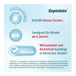 Septolete Eukalyptus 3 mg / 1 mg Lutschtabletten, 16 St