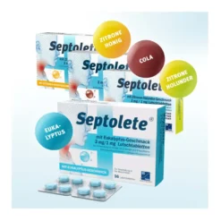 Septolete Eukalyptus 3 mg / 1 mg Lutschtabletten, 16 St