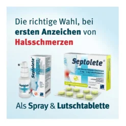 Septolete Zitrone-Holunder 3 mg/1 mg Lutschtabletten, 16 St