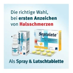 Septolete Zitrone-Honig 3 mg/1 mg Lutschtabletten, 16 St
