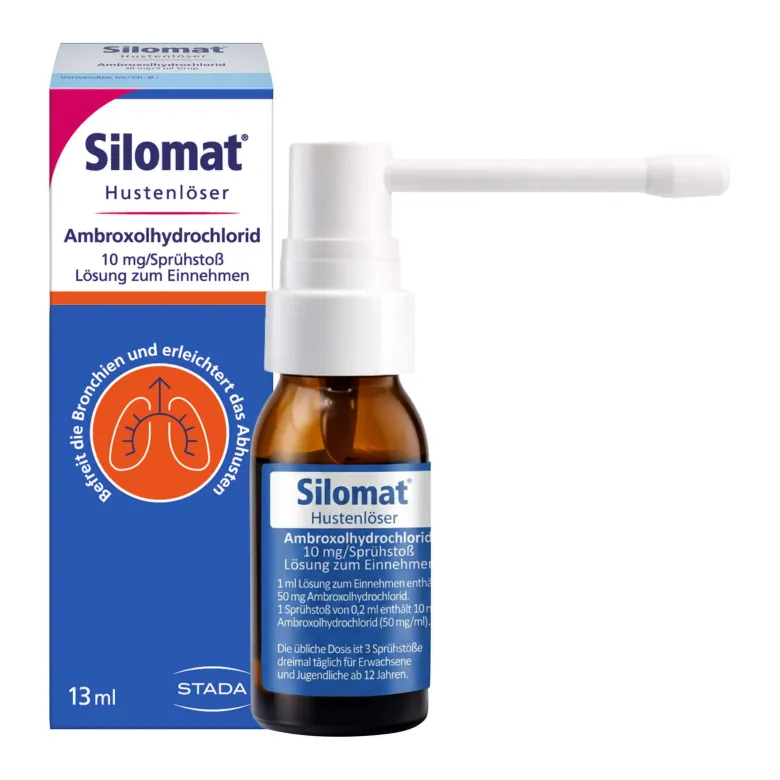 Silomat Hustenlöser Ambroxol Spray, 13 ml