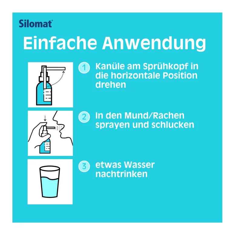 Silomat Hustenlöser Ambroxol Spray, 13 ml