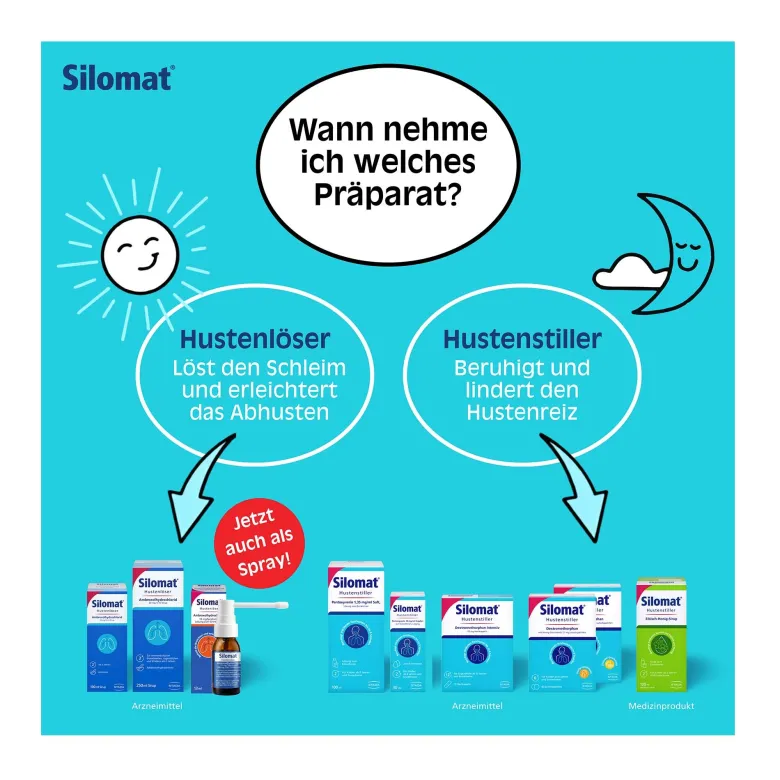 Silomat Hustenlöser Ambroxol Spray, 13 ml