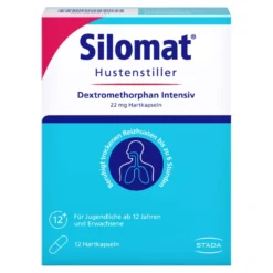 Silomat Hustenstiller Dextromethorphan Intensiv Hartkapseln, 12 St