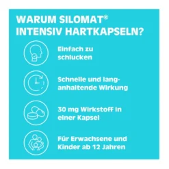 Silomat Hustenstiller Dextromethorphan Intensiv Hartkapseln, 12 St