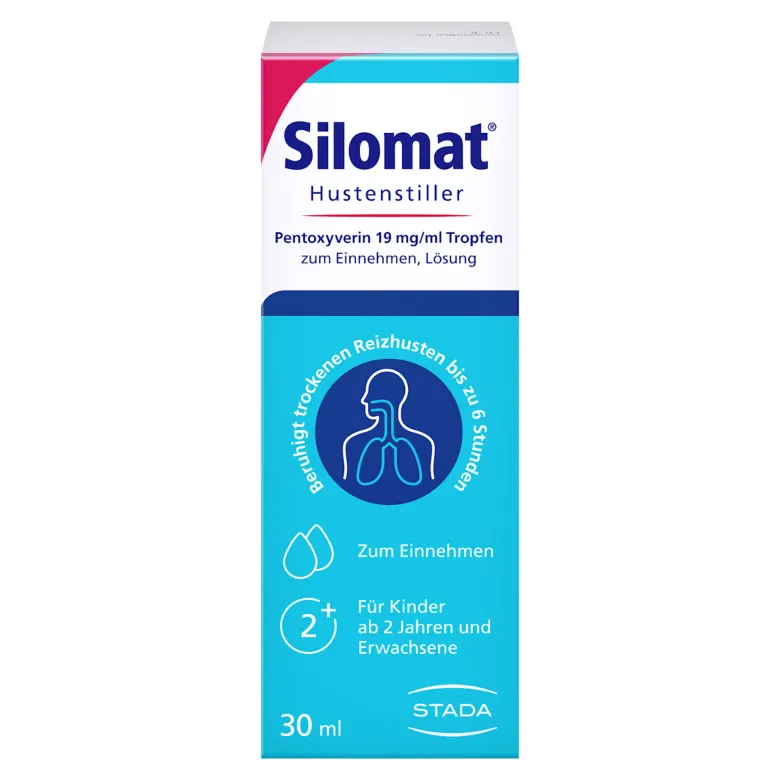 Silomat Hustenstiller Pentoxyverin 19 mg/ml Tropfen, 30 ml