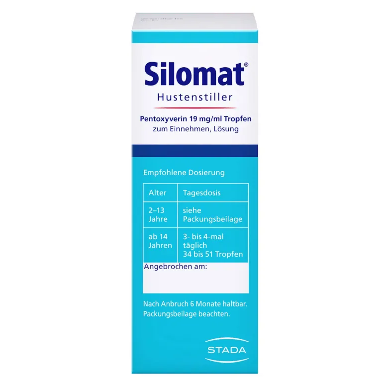 Silomat Hustenstiller Pentoxyverin 19 mg/ml Tropfen, 30 ml