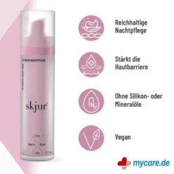 Skjur Intensive Nachtcreme, 50 ml
