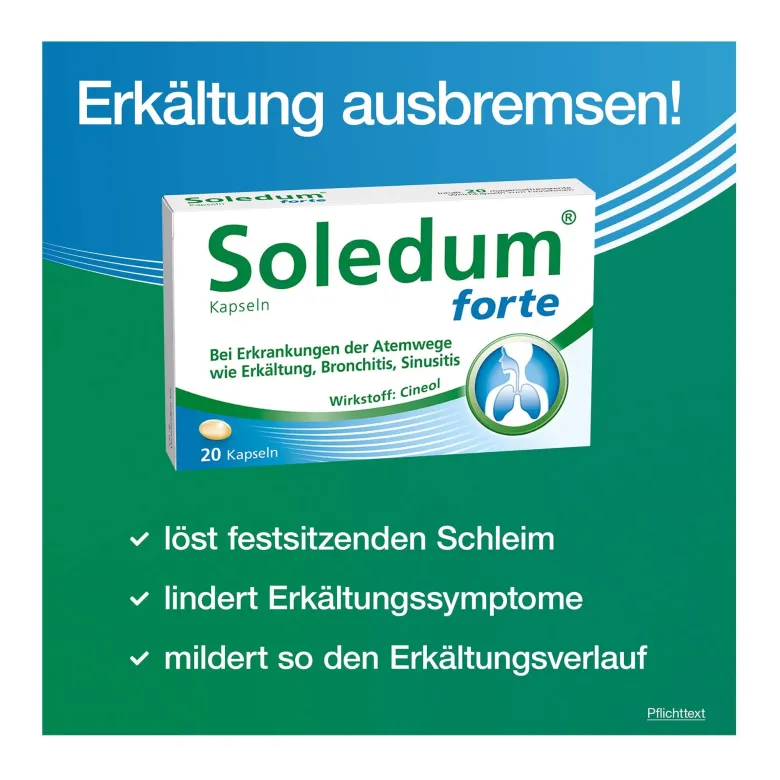 Soledum Kapseln forte 200 mg, 100 St