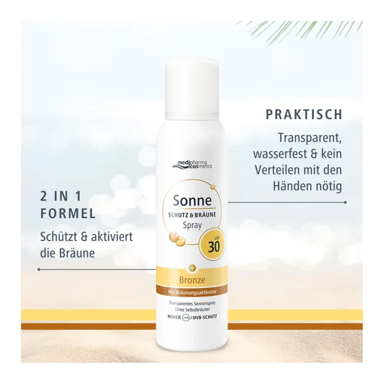 Sonne Schutz & Bräune LSF 30 Aerosol-Spray, 150 ml