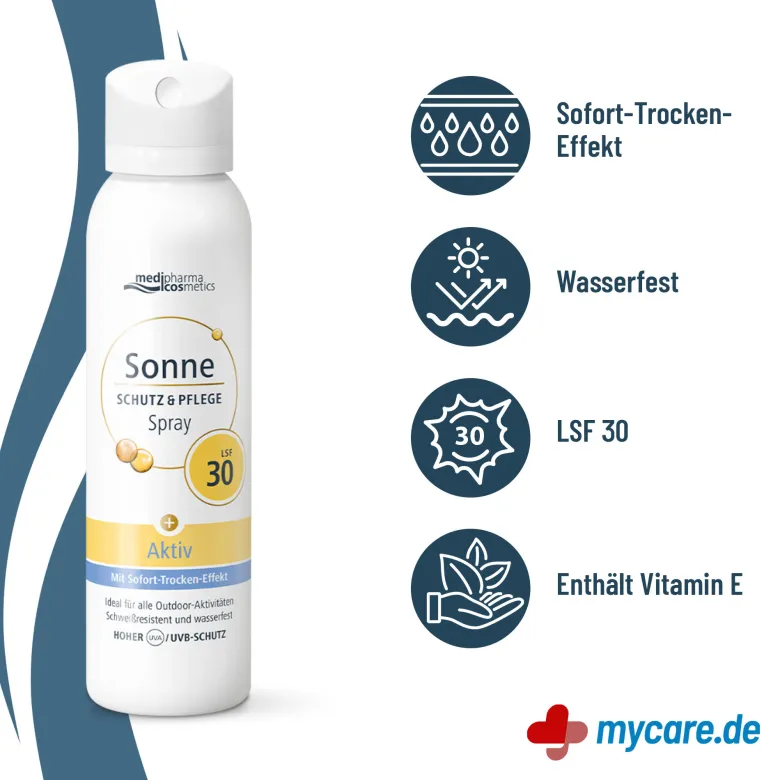 Sonne Schutz & Pflege Aktiv Aerosol-Spray LSF 30, 150 ml