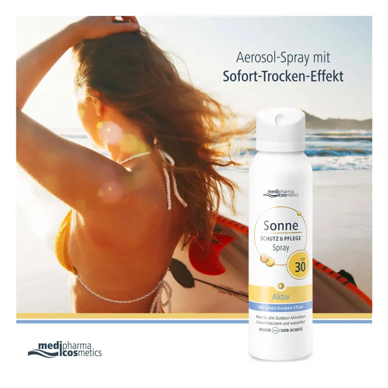 Sonne Schutz & Pflege Aktiv Aerosol-Spray LSF 30, 150 ml