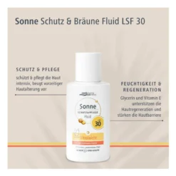 Sonne Schutz & Pflege Fluid LSF30 Gesicht, 50 ml