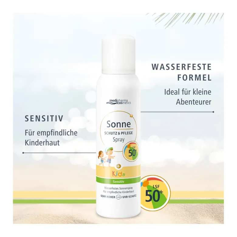 Sonne Schutz & Pflege KIDS LSF 50+ Aerosol-Spray, 150 ml