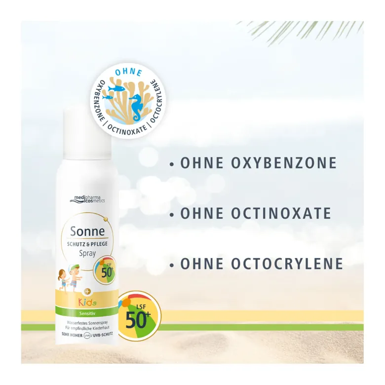 Sonne Schutz & Pflege KIDS LSF 50+ Aerosol-Spray, 150 ml
