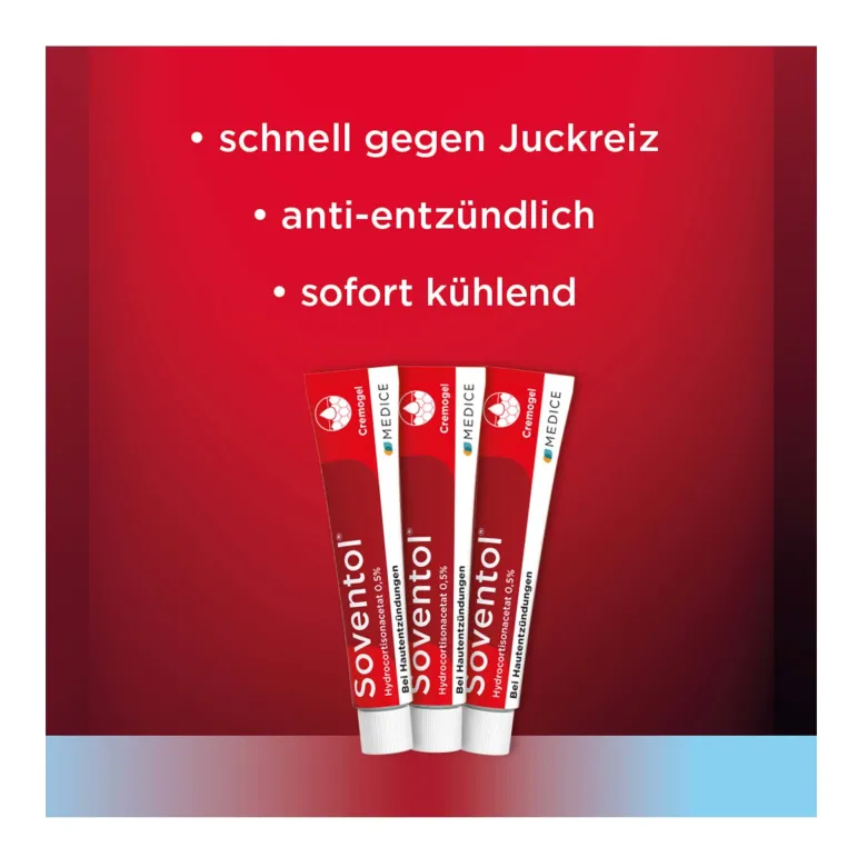 Soventol Hydrocortisonacetat 0,5 % Creme, 30 g