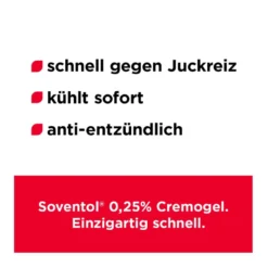 Soventol Hydrocortisonacetat 0,25 % Creme, 50 g