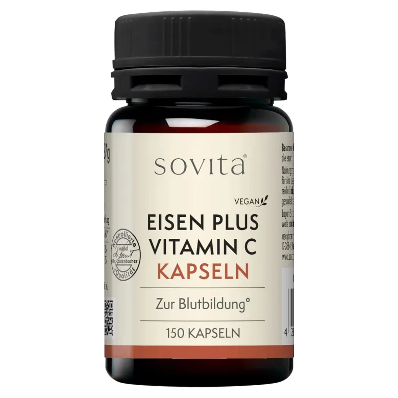 Sovita Eisen Plus Vitamin C Kapseln, 150 St