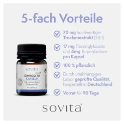Sovita Ginkgo 70 Kapseln, 90 St