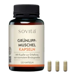 Sovita Grünlippmuschel-Kapseln, 120 St