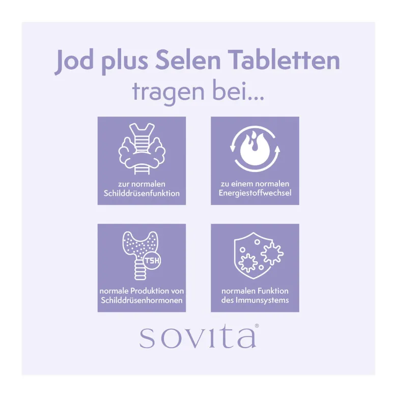 Sovita Jod plus Selen Tabletten, 180 St