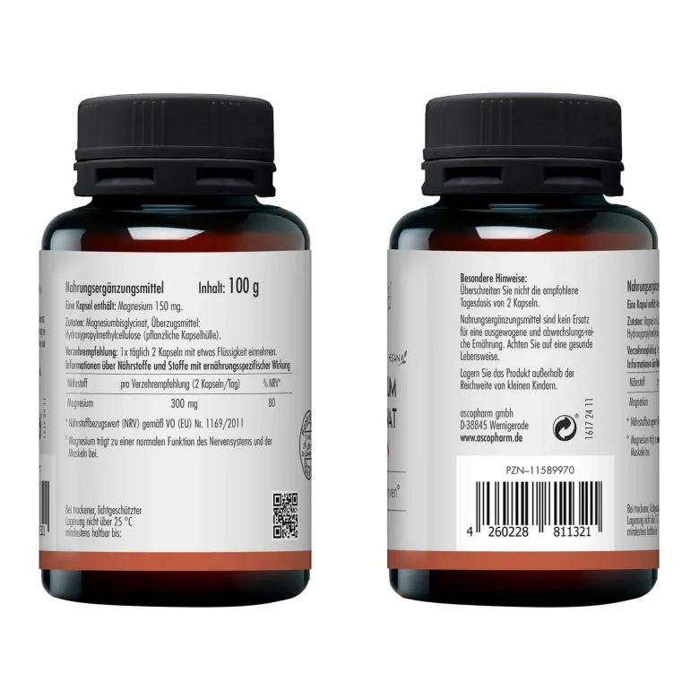 Sovita Magnesium Bisglycinat Kapseln, 120 St