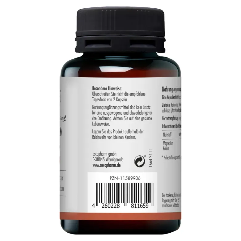 Sovita Magnesium Kalium Kapseln, 120 St