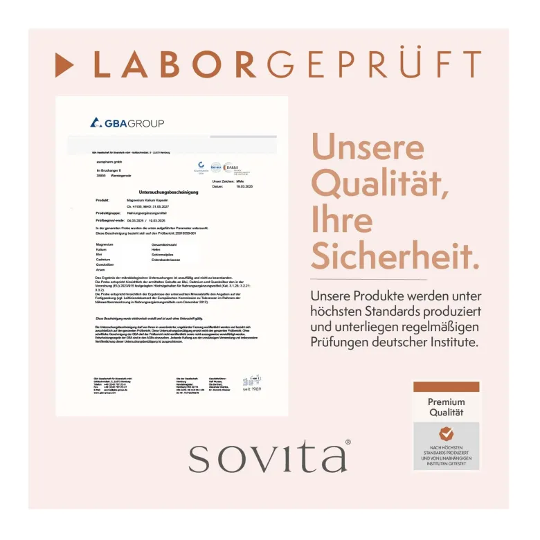 Sovita Magnesium Kalium Kapseln, 120 St