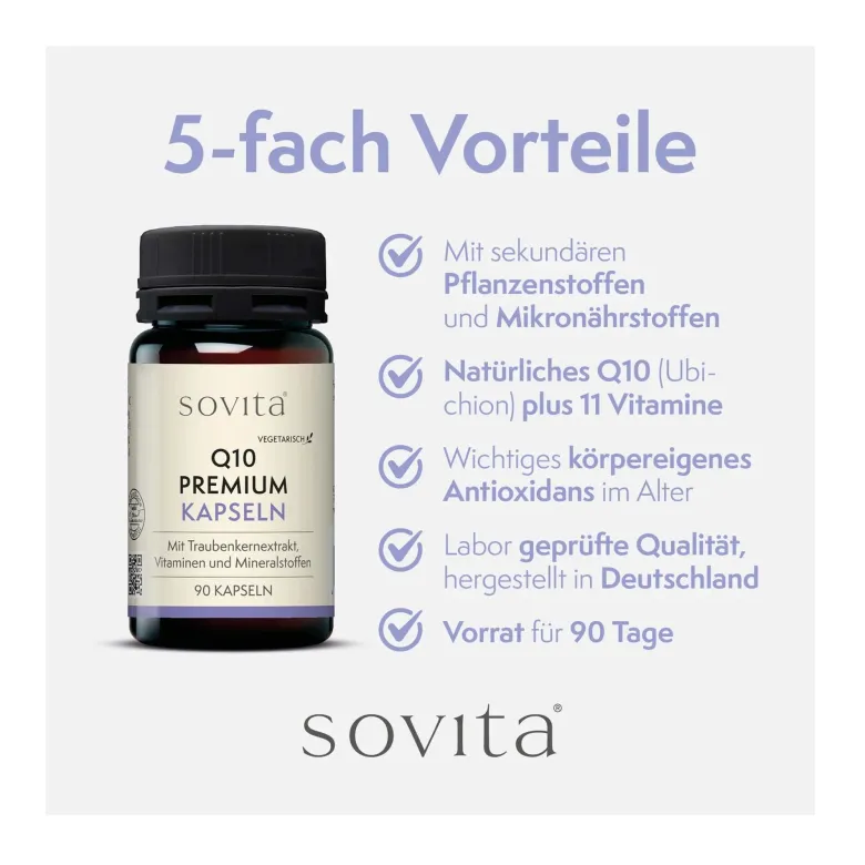 Sovita Q10 Premium Kapseln, 90 St