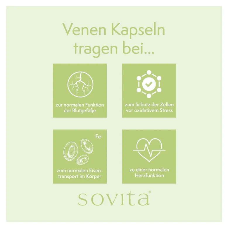 Sovita Venen Kapseln, 120 St